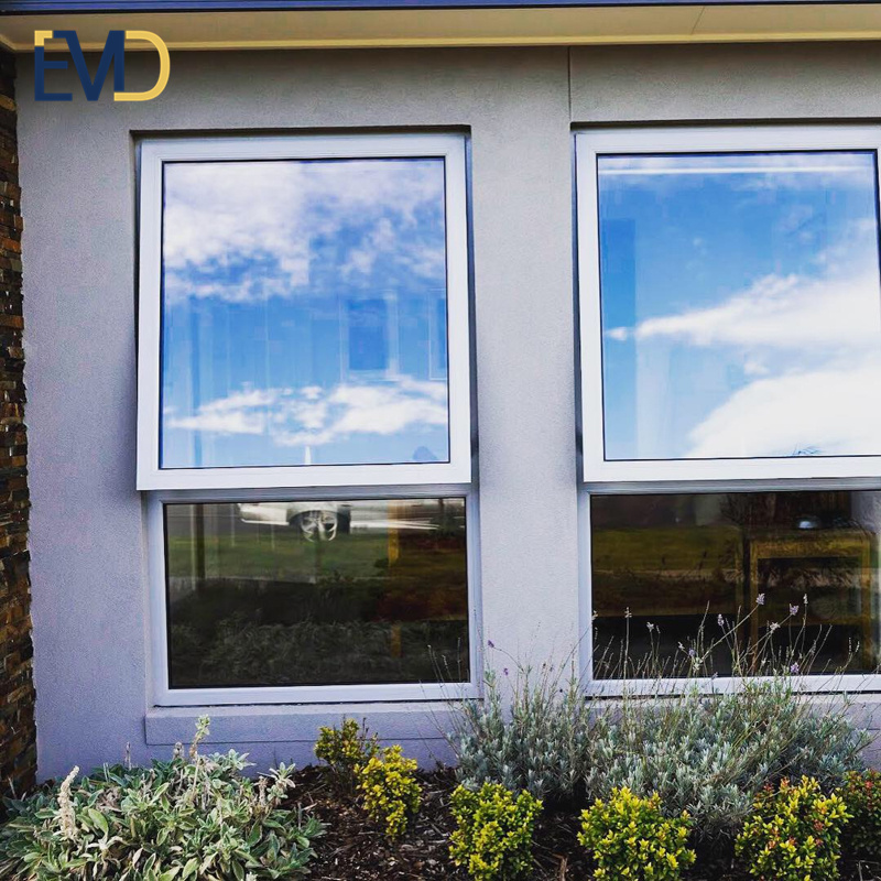 High quality villa exterior soundproof aluminum awning patio windows