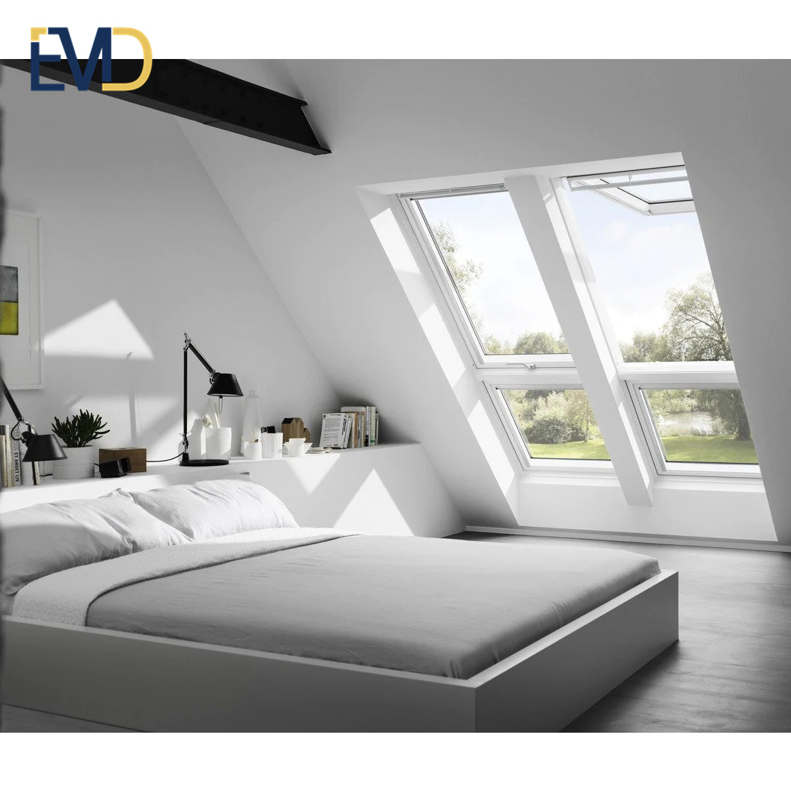 Modern style high quality villa aluminium bedroom awning window