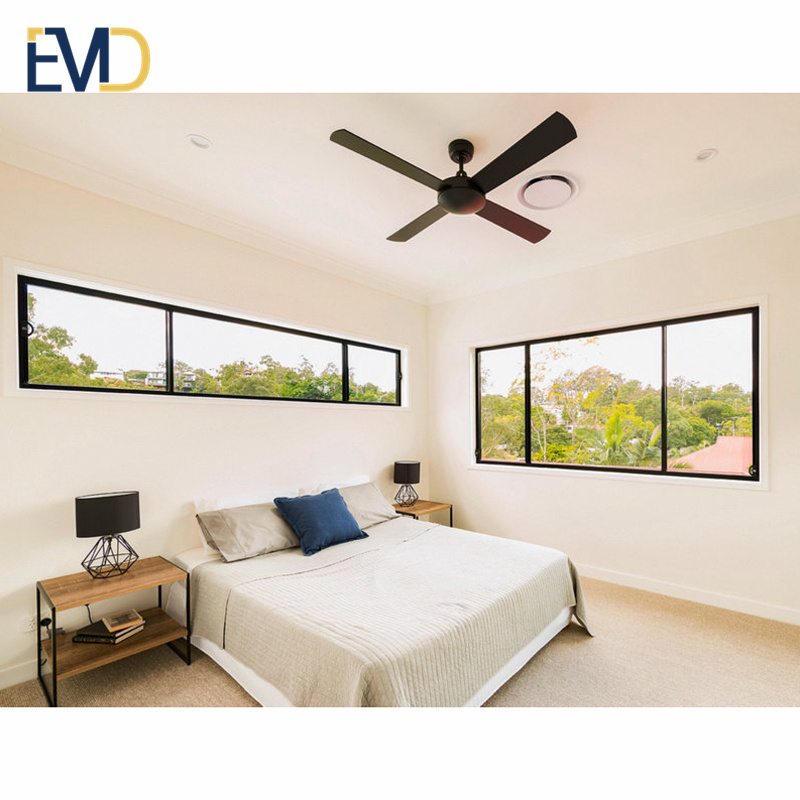 High quality factory customized villa double glazed bedroom aluminium sliding window