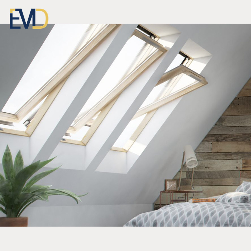 Factory customized villa tempered glass insulation aluminum new awning windows