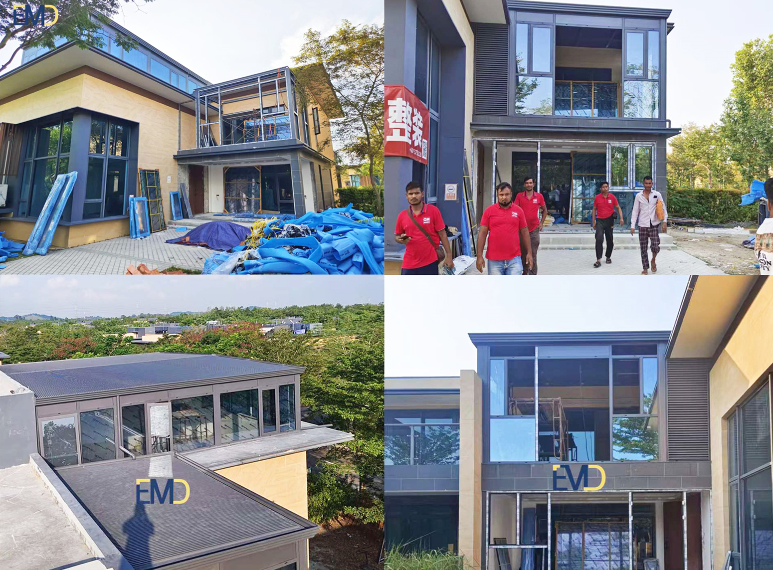 EMD Doors & Windows Completes Prestigious Villa Installation in Malaysia